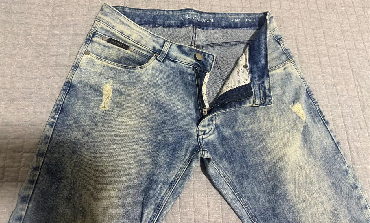 Calça Jeans Calvin Klein Skinny 31/40 - Foto 3