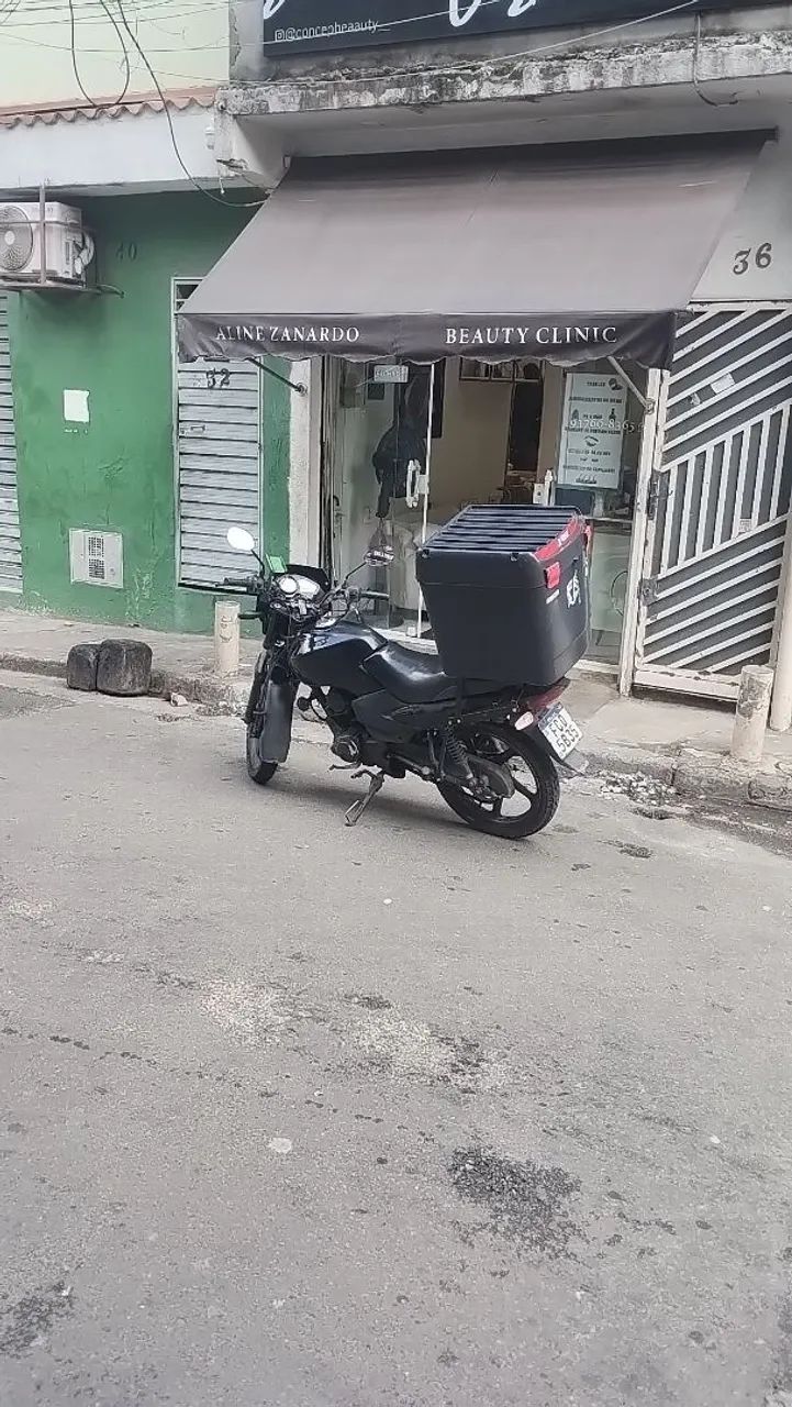 Baú e suporte para mottu - Foto 5