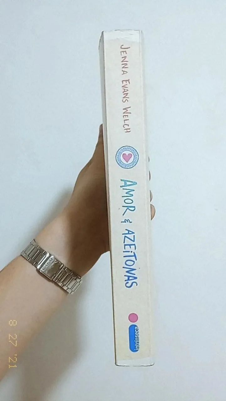 LIVRO Usado Amor e Azeitonas de: Jenna Evans Welch - Editora: Intrínseca - Foto 4