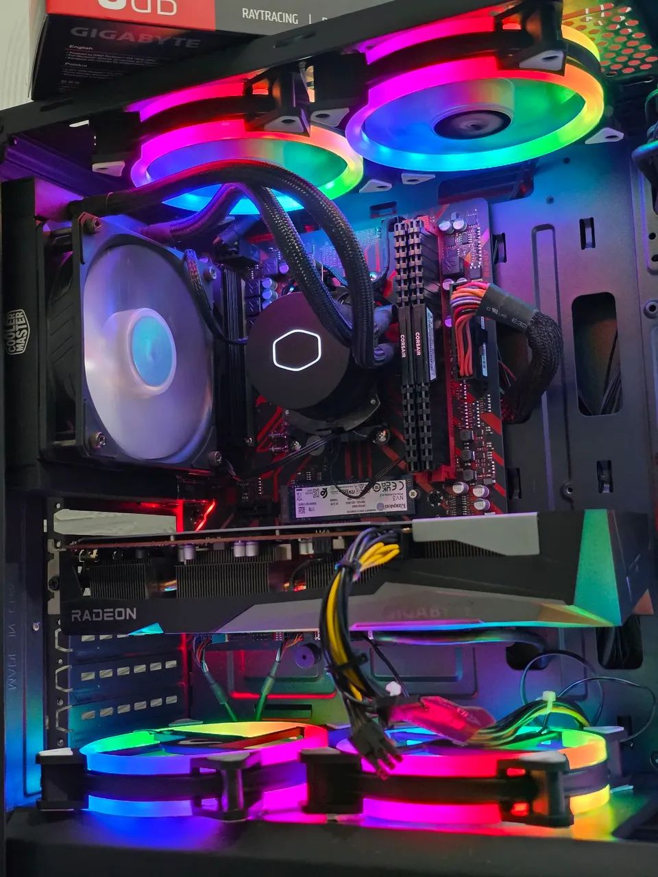 Pc gamer ryzen 5 5500 + rx 7600 - Foto 2
