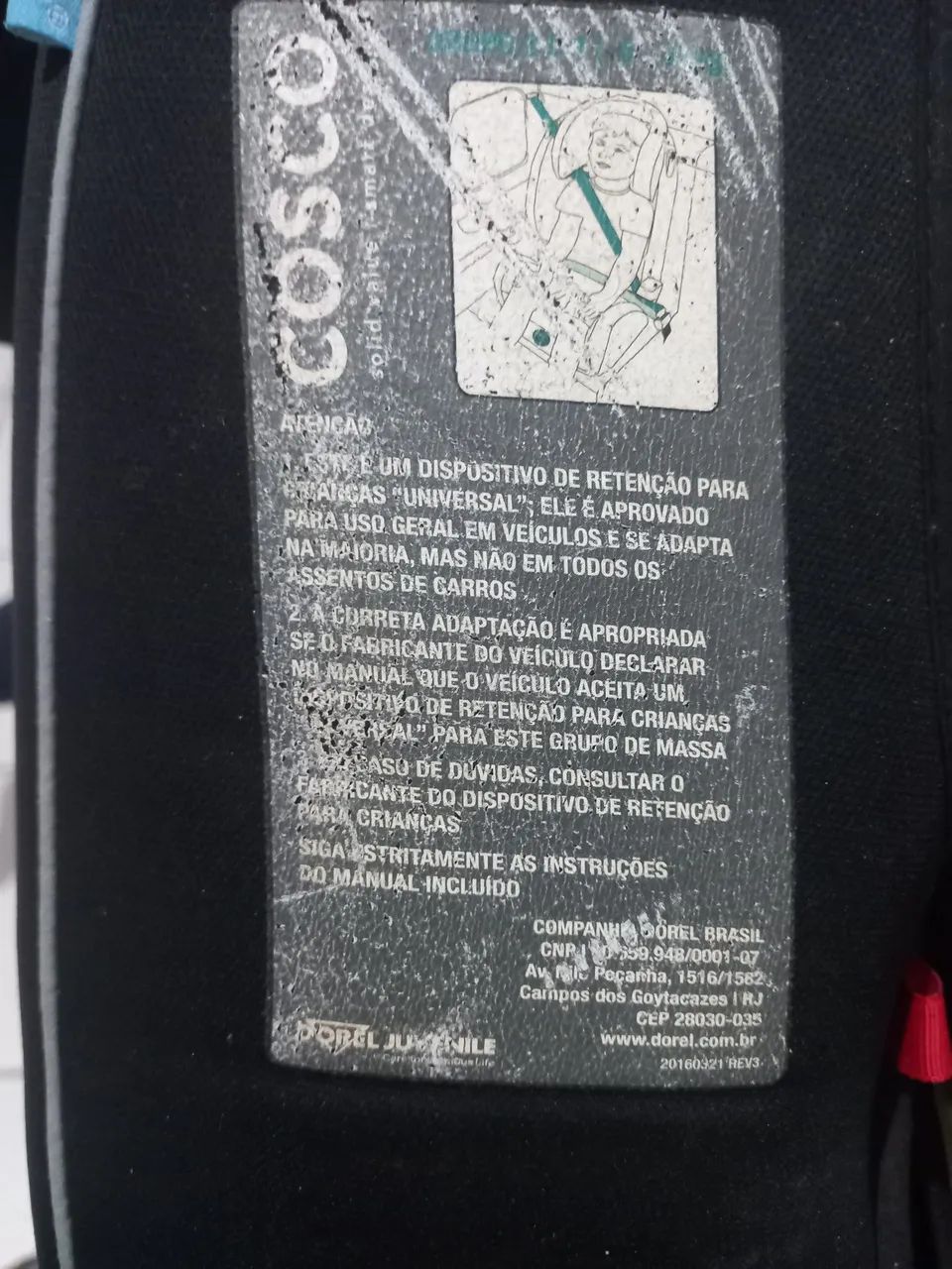 Cadeirinha para Carro Infantil - Ótimo Estado - Foto 4