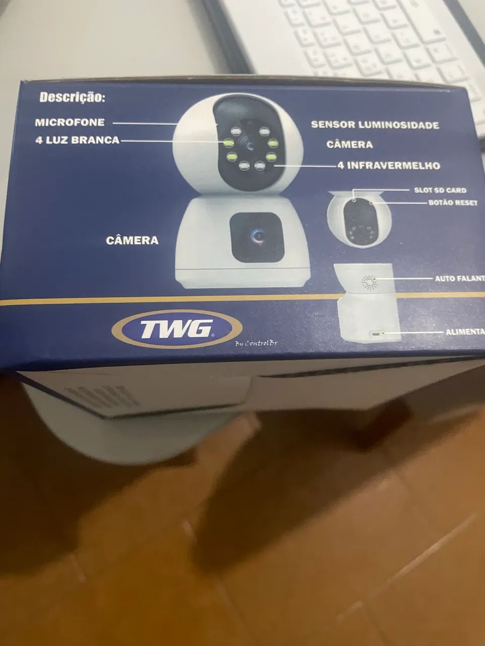 Camera robô com twg 
