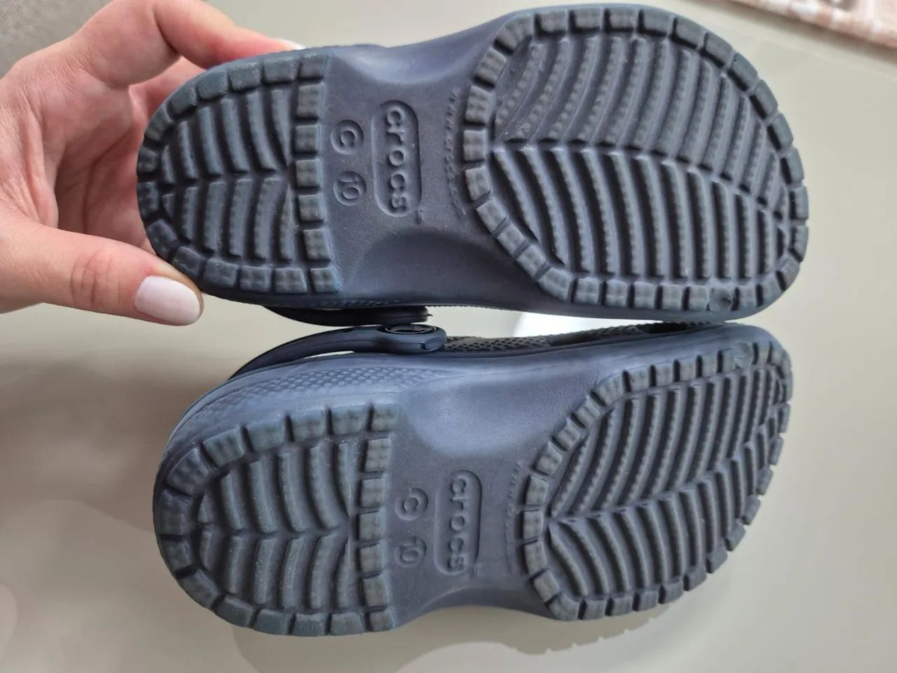 Crocs infantil azul C10 - Foto 2