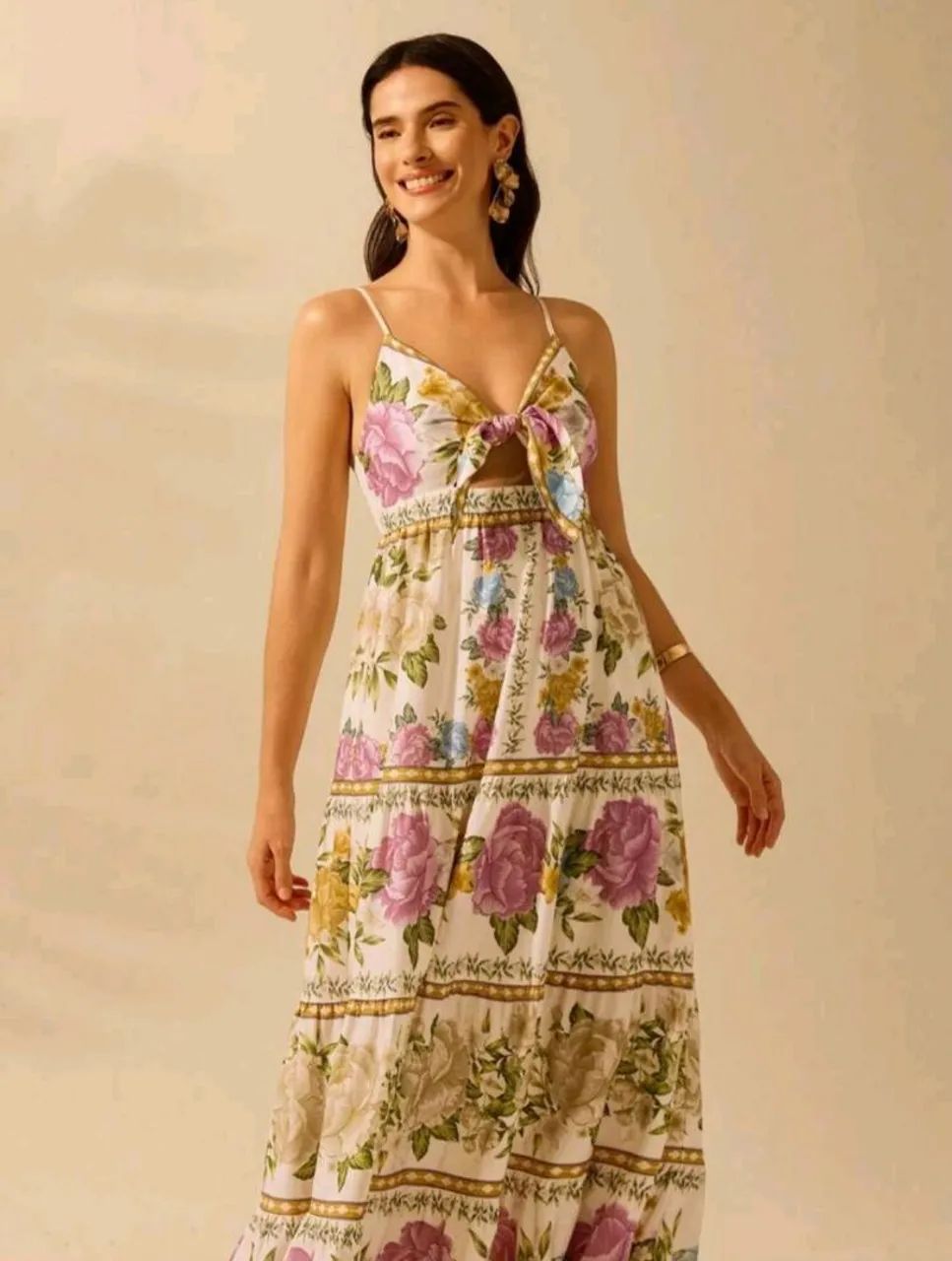 Vestido florido shei pp 