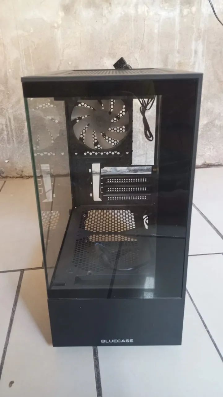 Gabinete Pc Blue case 3 Coolers RGB - Frente e Lateral de vidro - Foto 4
