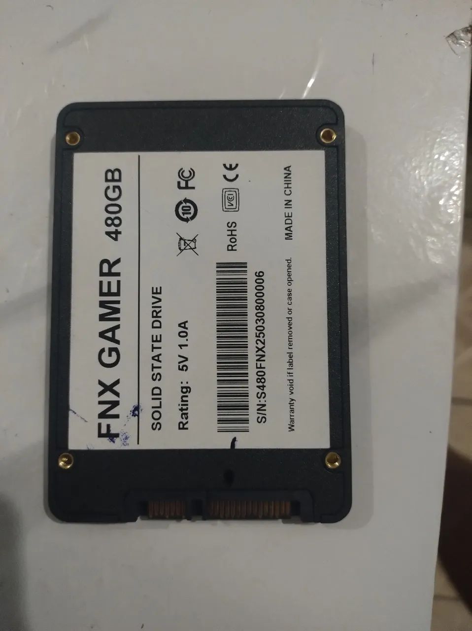 SSD 480 gigas com Win 10 