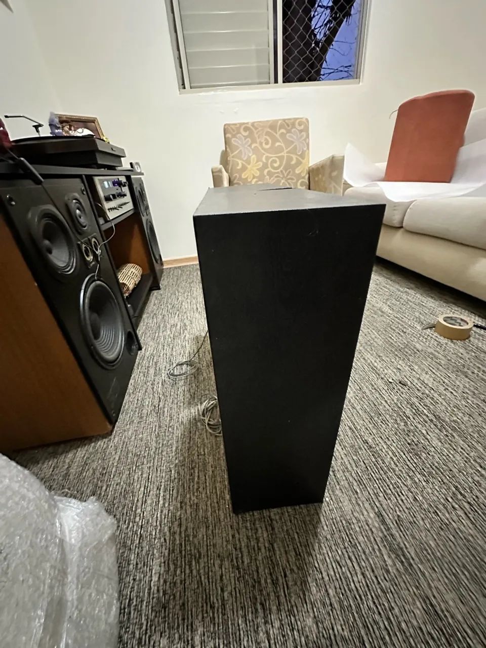 Caixa gradiente BS-85 TWO WAY SPEAKER SYSTEM BASS REFLEX - Foto 5