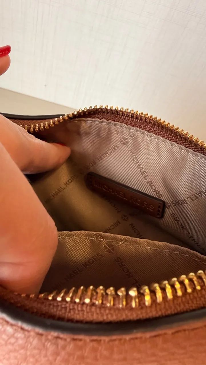 Michael Kors Bolsa em Couro Original - Foto 4
