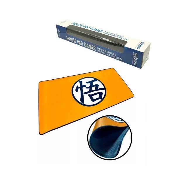 Mouse Pad Gamer 70x35 cm Dragon Ball Goku Exbom - Foto 3