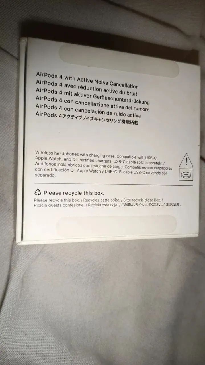 Air pods 4 com cancelamento de ruído ativo original da Apple - Foto 2