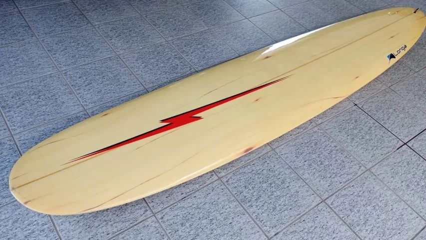 longboard clássico, prancha long board clássica, longboard Lightning Bolt, long 9.6