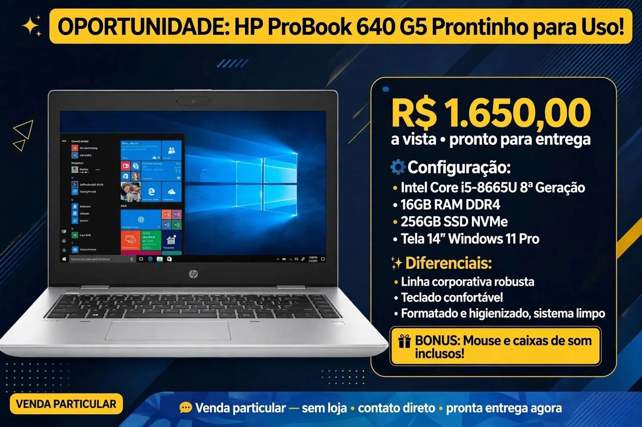 Notebook HP PROBOOK G5