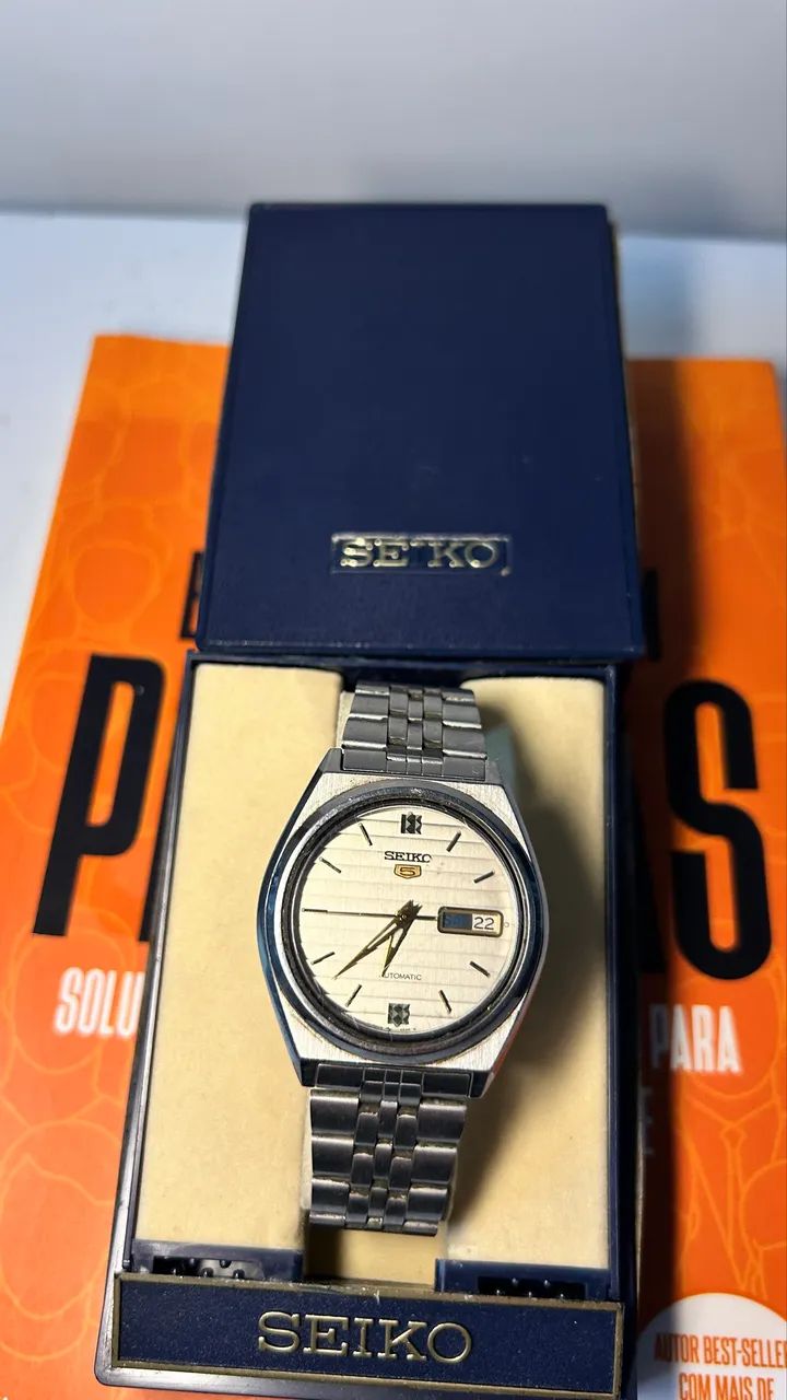 Relógio Seiko 5 automático Vintage  - Foto 3