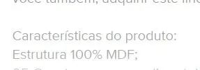 Cômoda 100% MDF de qualidade conservada  - Foto 4