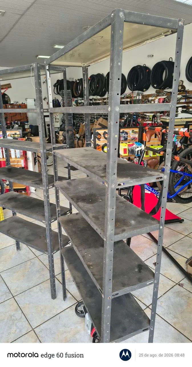 preteleiras de aço prateleira para comercio estoque  - Foto 2
