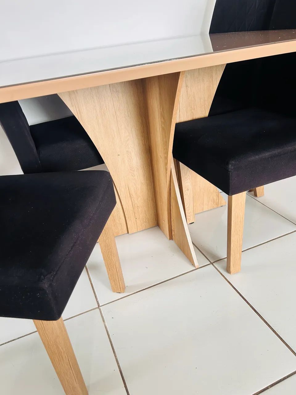 Mesa de jantar 4 lugares + Espelhos  - Foto 2