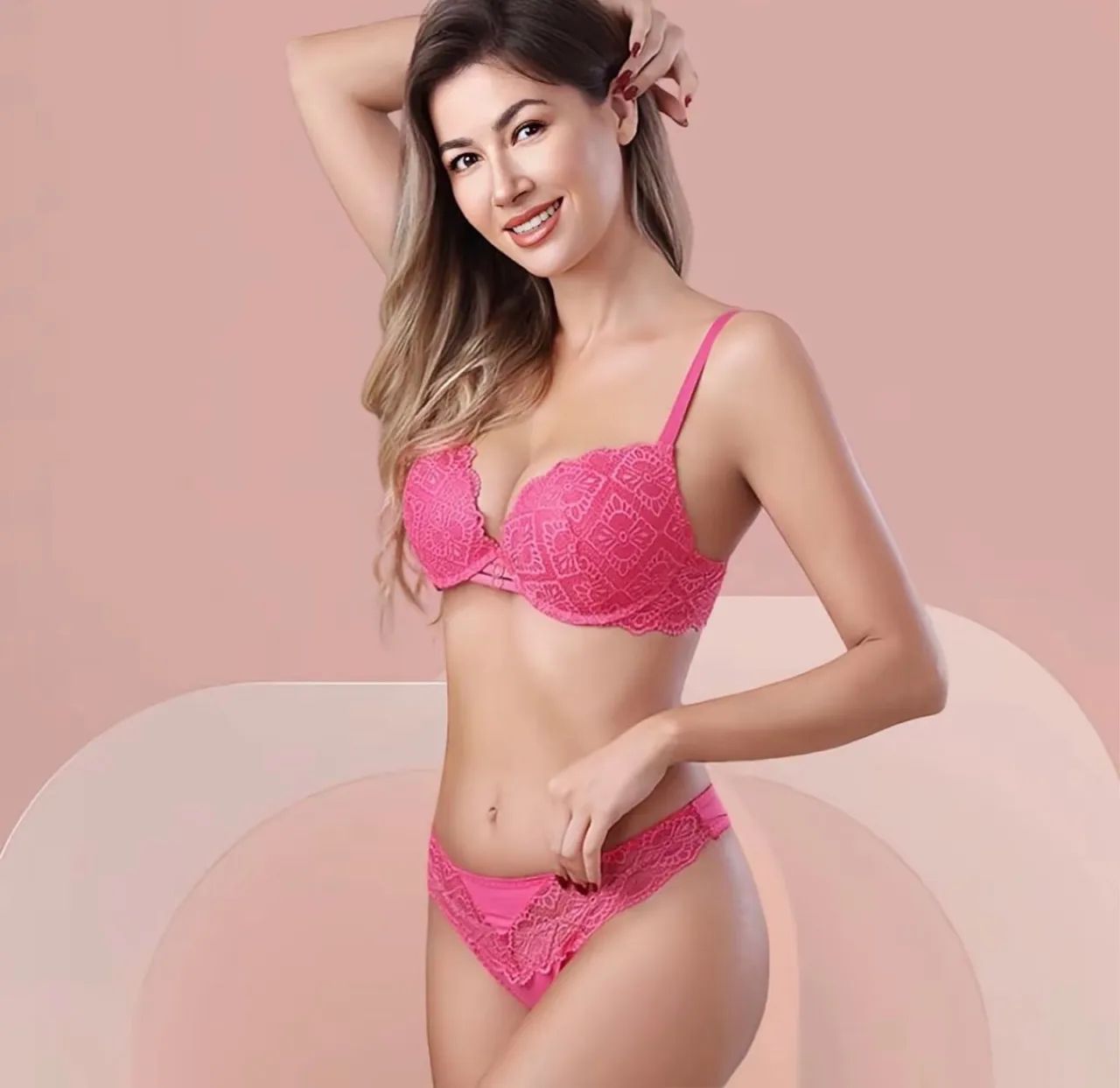 conjunto de lingerie Z& D