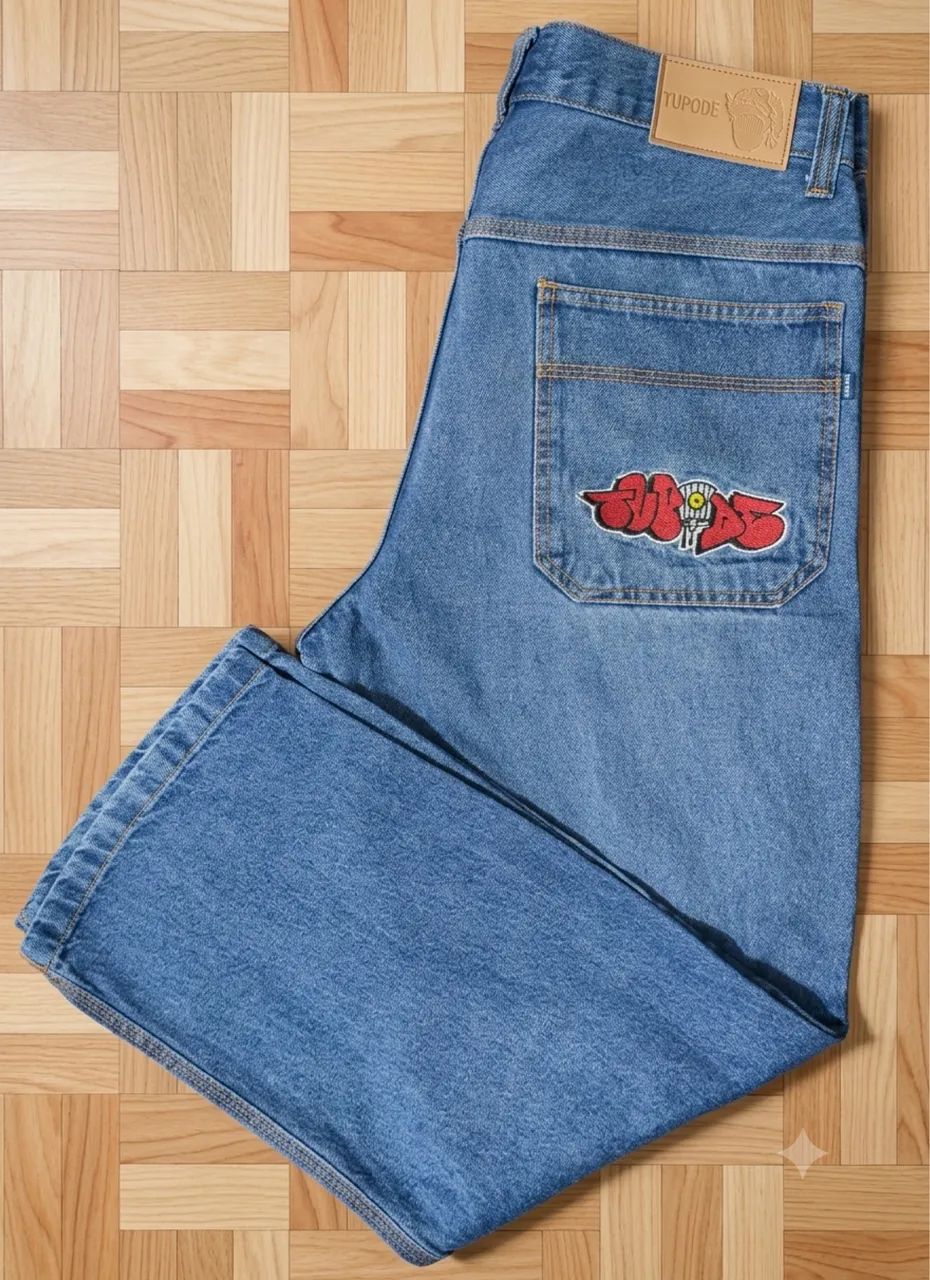 Calça jeans tupode skate - Foto 2