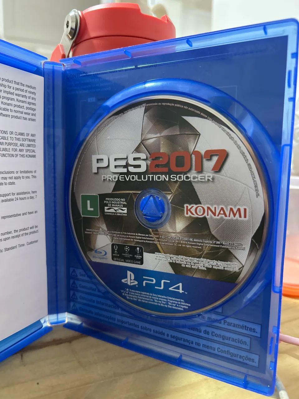 PES2017 para PS4 - Original e em ótimo estado - Foto 2