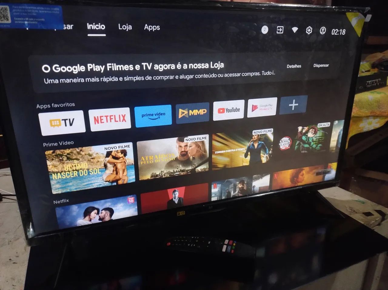 Tv smart 32  Multilaser Android. Top  - Foto 4