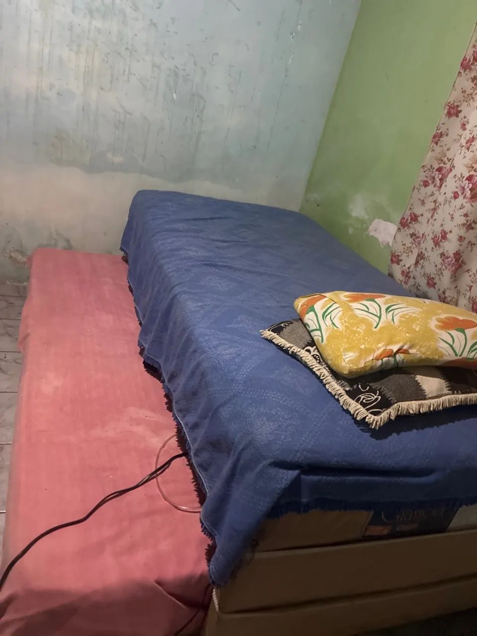 Cama de solteiro com colchão auxiliar  - Foto 3