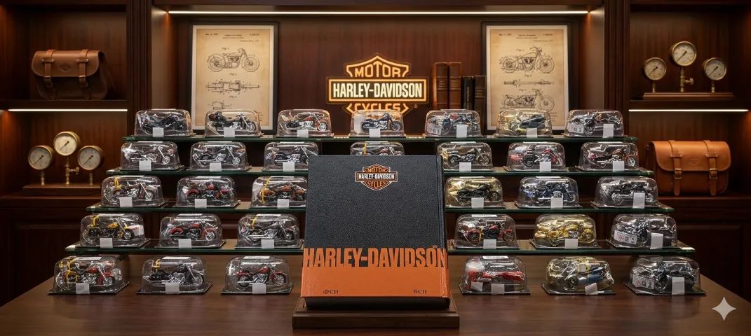 Coleção Completa Miniaturas Harley Davidson 