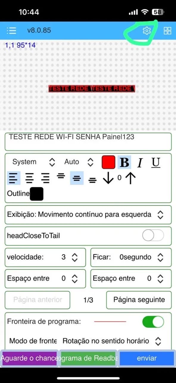Painel em Led