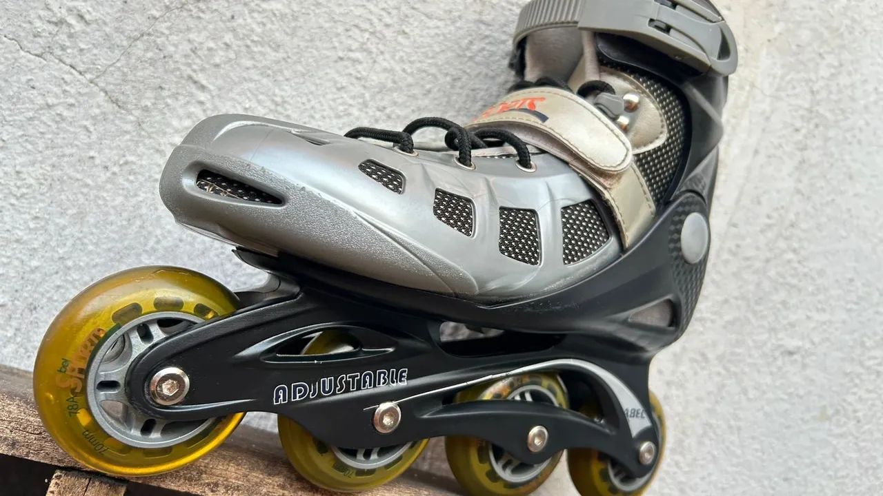 PATINS N.34 A 37 RODAS GEL ROL - Esportes Sobre Rodas - Jardim