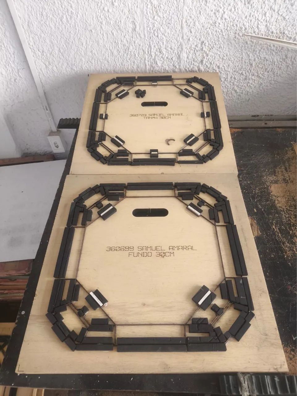 Máquina corte e vinco semi automática com facões para caixa de pizza - Foto 4