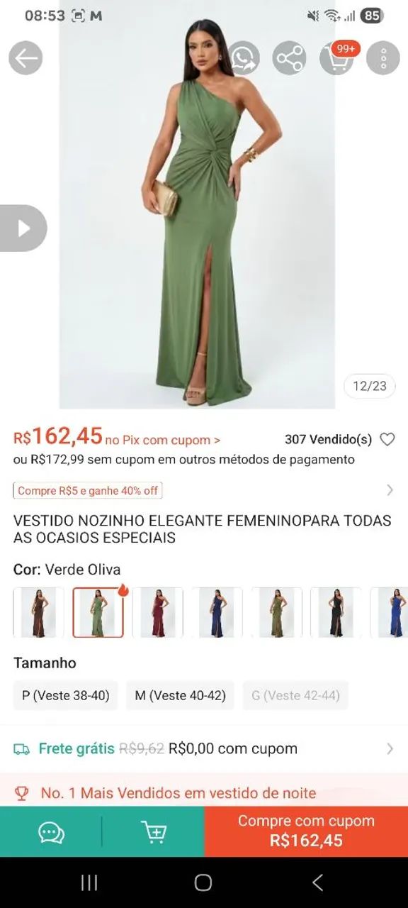 Vestido de Festa 