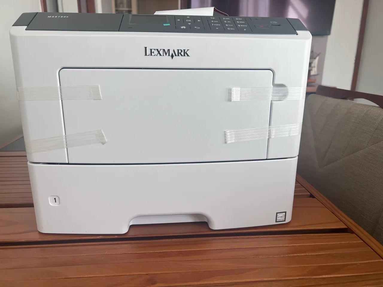 Impressora laser lexmark ms610dn nova nunca usada