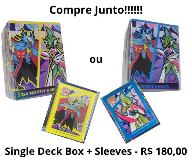 Pokémon - Single Deck Box NAIC ou EUIC - Originais e lacradas - Foto 4