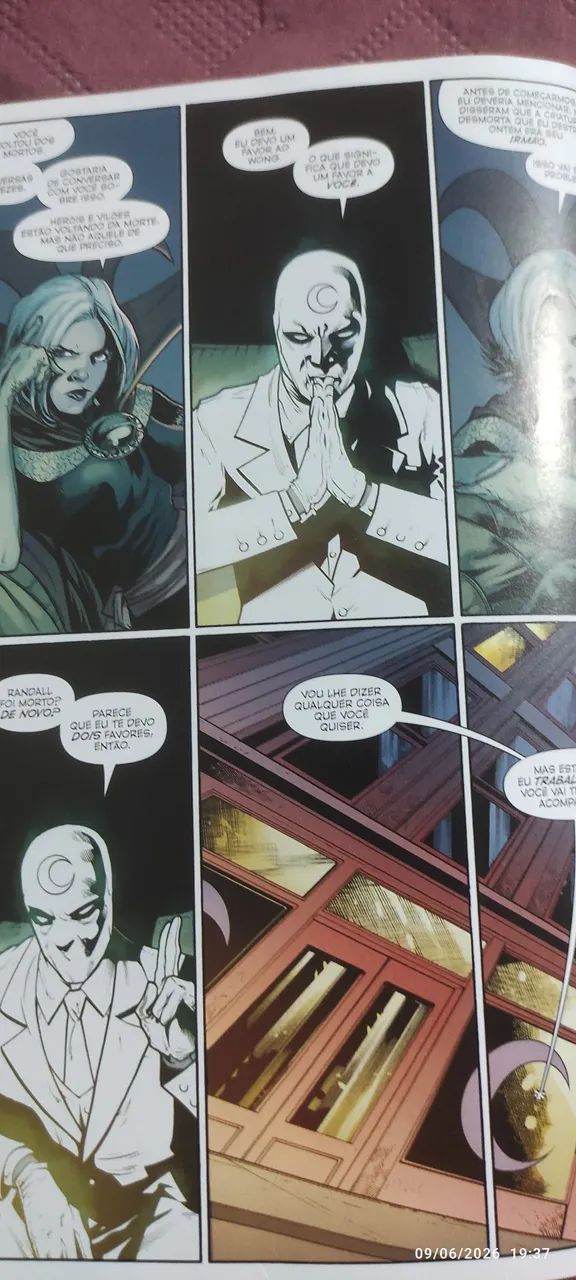Doutor Estranho Eu pertenço a morte HQ da Marvel  - Foto 3