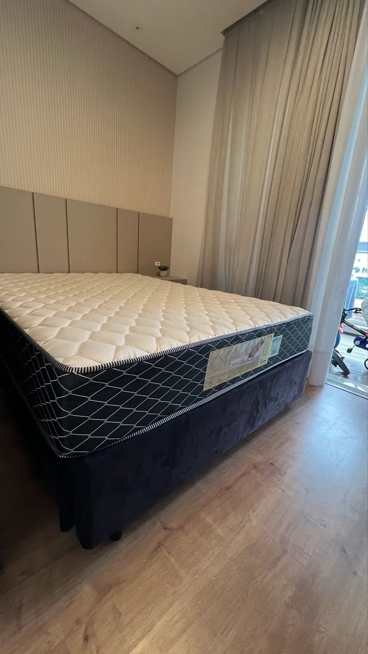Cama Box Casal/Queen + Colchão - Foto 5