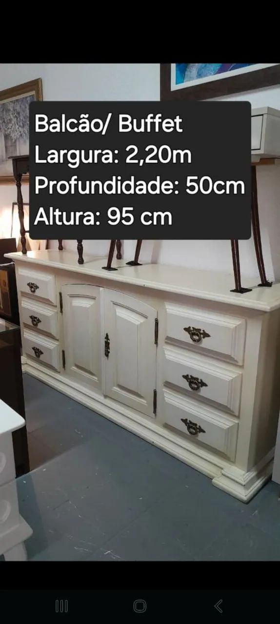 Balcão Buffet Madeira  - Foto 4
