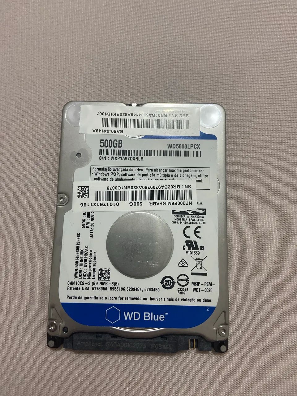 HDD WD Blue 500GB