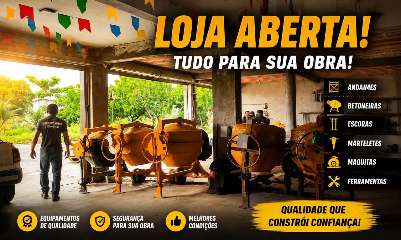 Betoneira pronta pra uso  revisada  - Foto 4