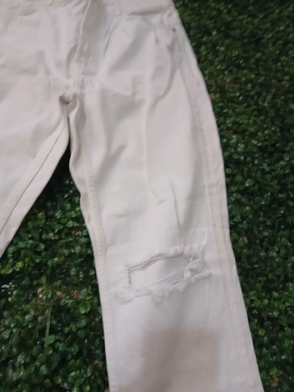 Calça Zara jeans reta (straight leg) - Foto 2