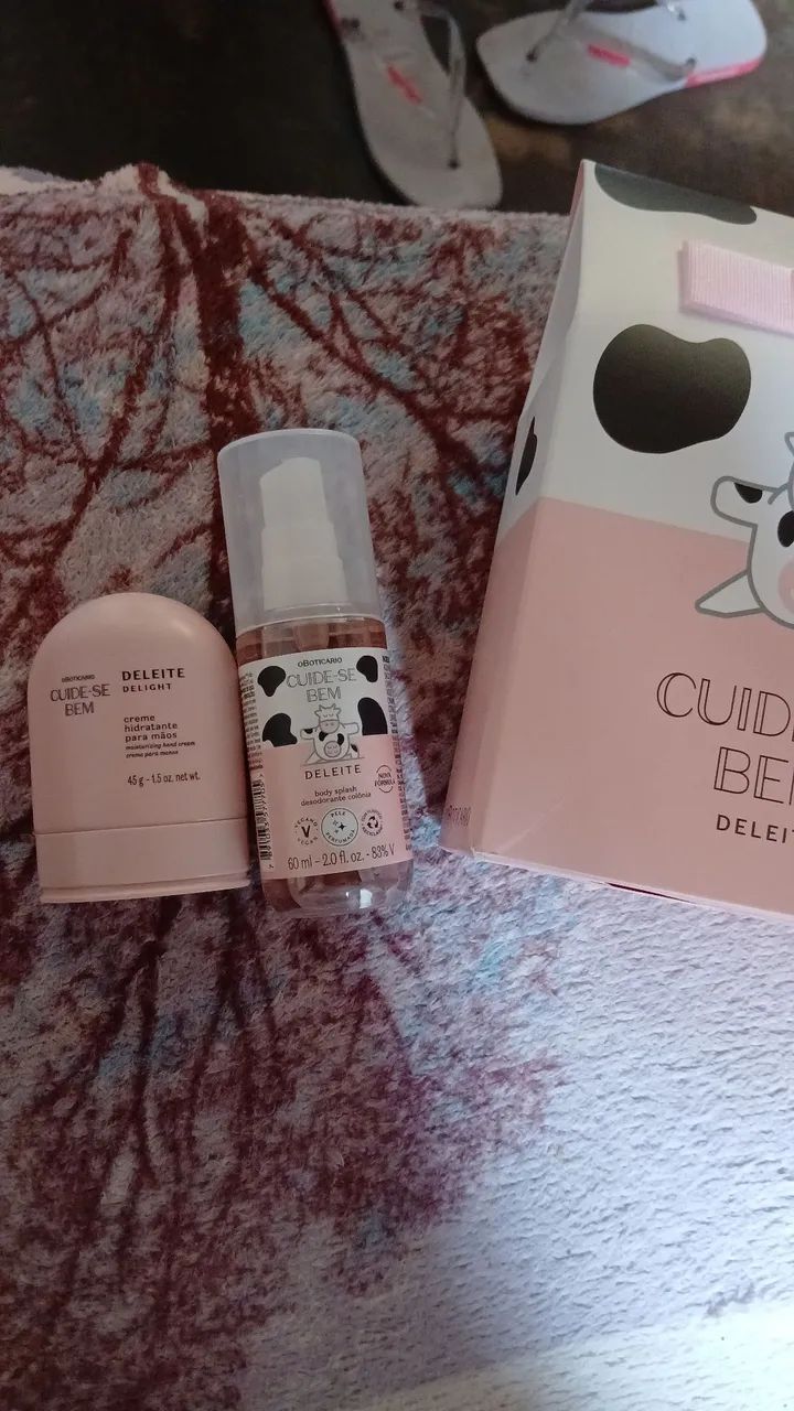 Kit perfume + creme 