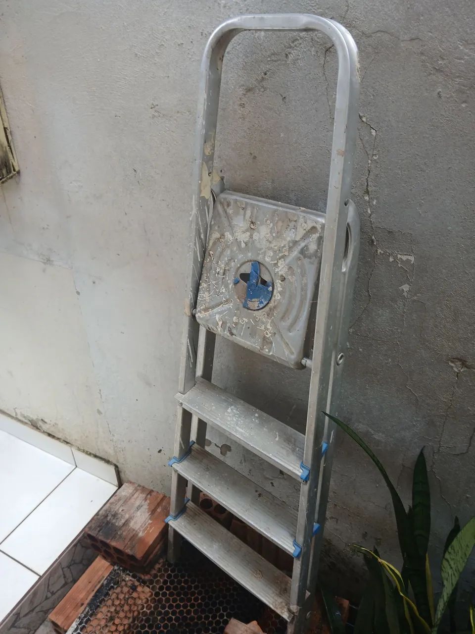 Escada de 4 degraus