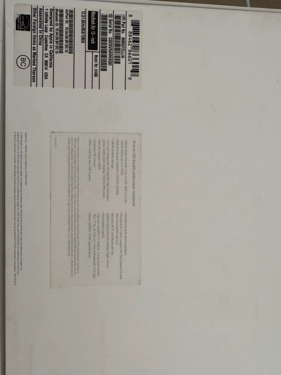 MacBook Air 13" 2016 Core i5, 8GB, SSD 128GB - Foto 5