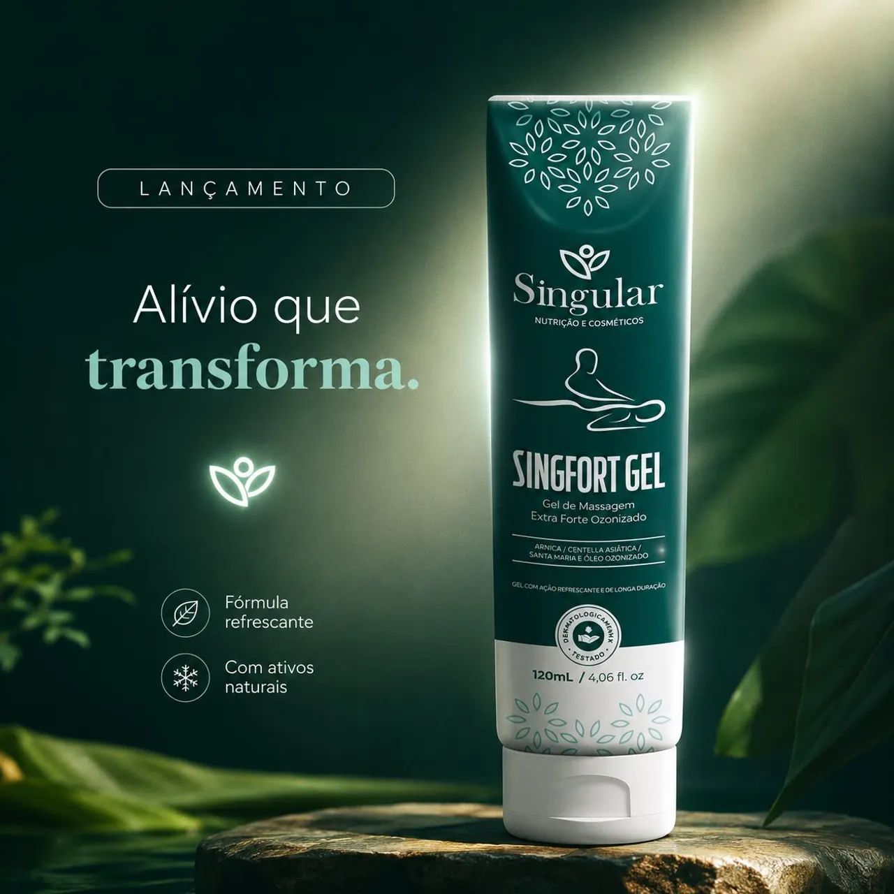 Gel Massagem com Ozônio  - Foto 2