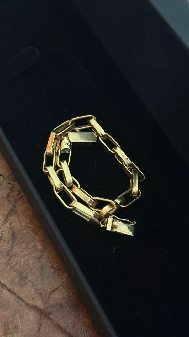 Pulseira de ouro 18k 
