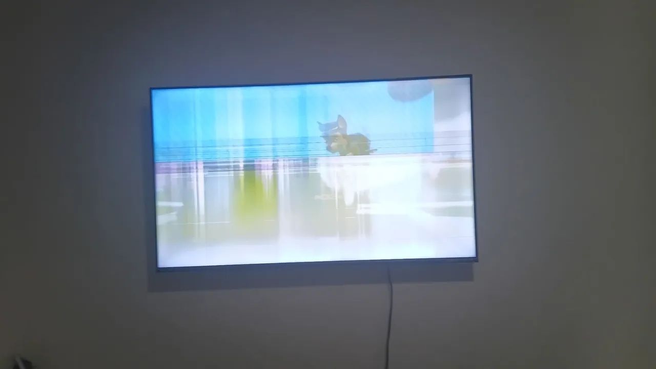Tv 55 polegadas smat (com risco na tela) - Foto 2