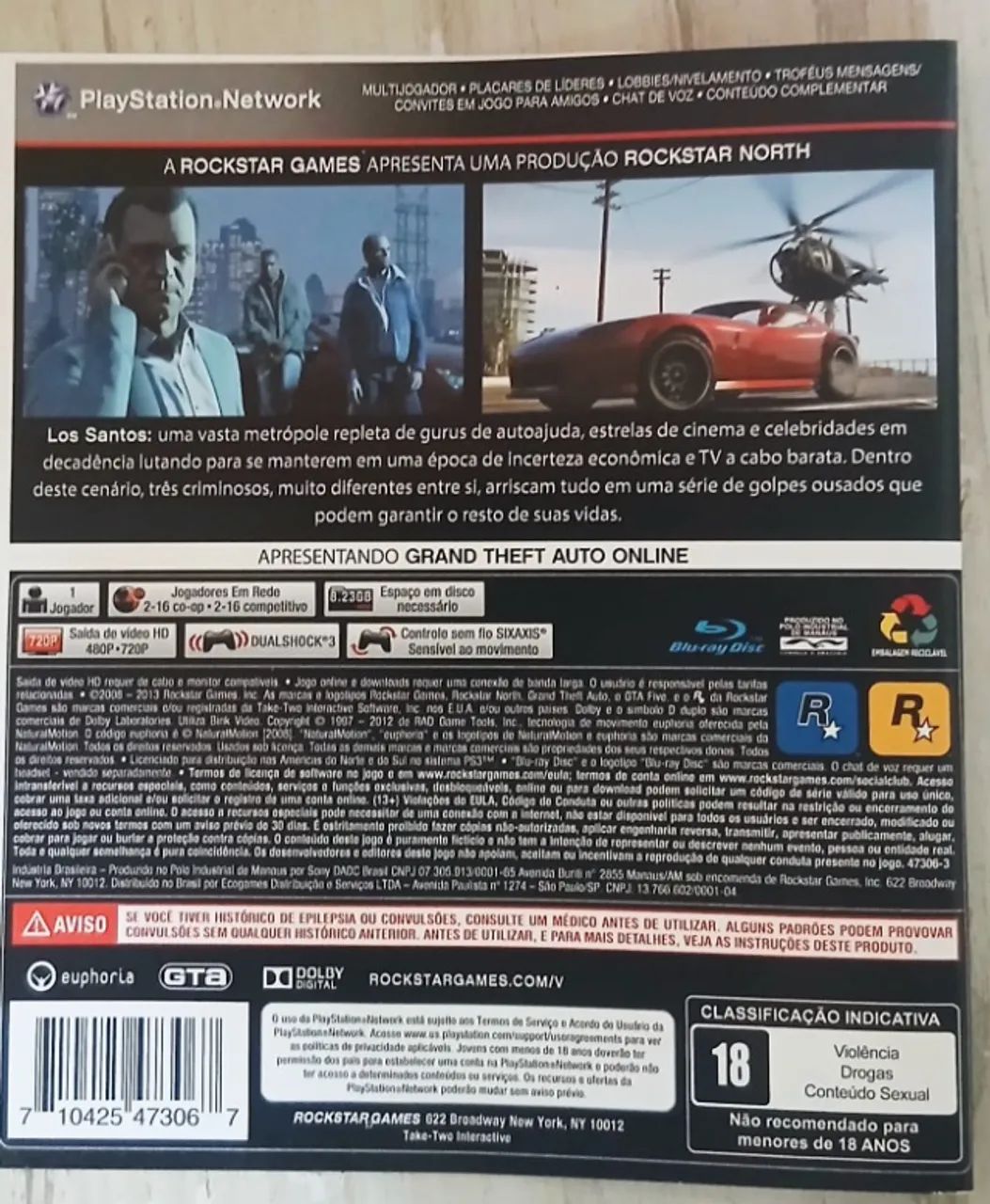 PS3-Grand Theft Auto( Play Station Network - Foto 2