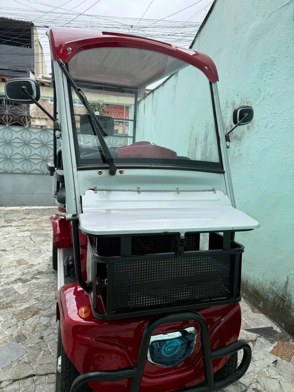 Quadriciclo Elétrico Capota, Autopropelido e 6m de uso - Foto 5