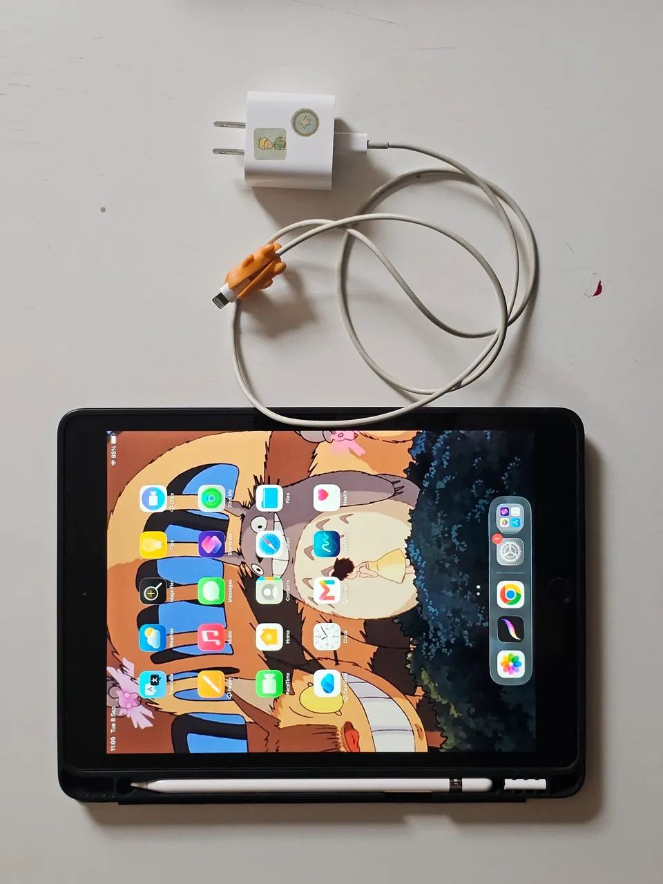 Ipad 8° geração 128gb + apple pencil com caixas originais
