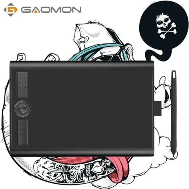 Mesa Digitalizadora Gaomon M10K (10 Polegadas) - Perfeita para Desenho e 3D