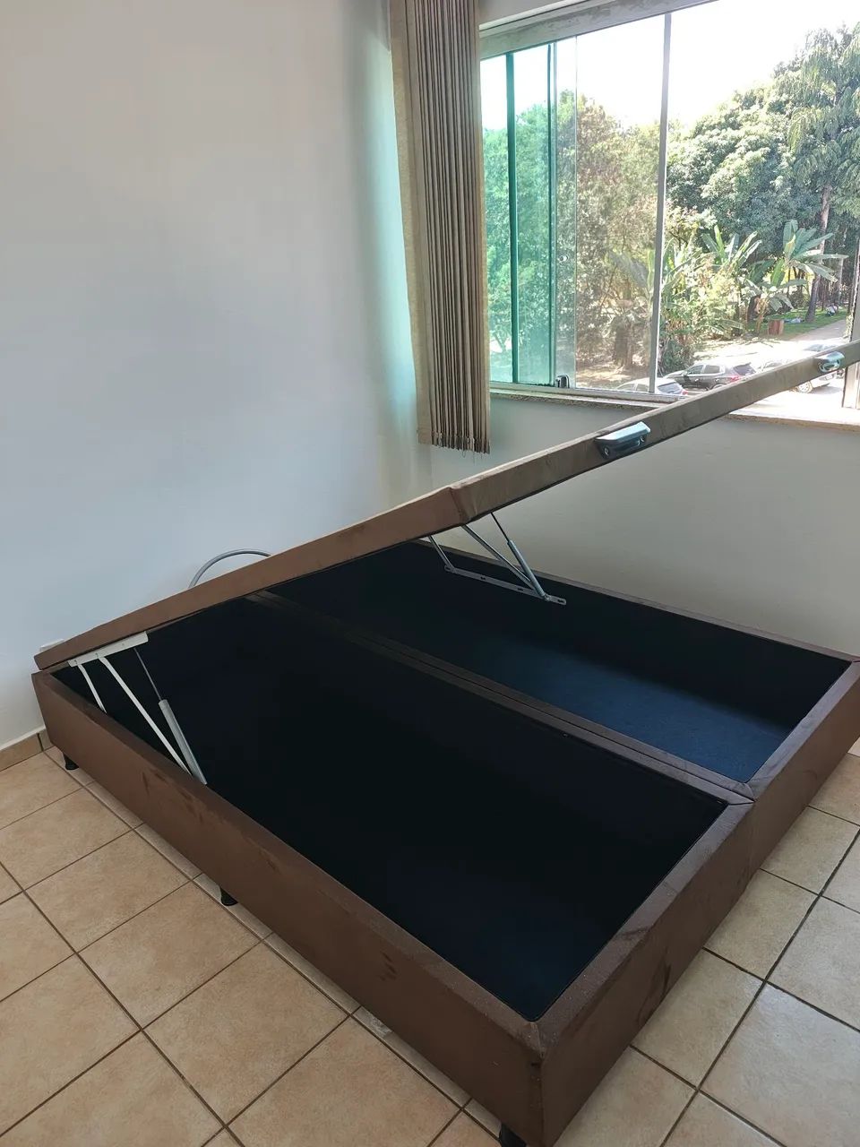 Cama Box Baú Queen + Colchão Americanflex - Foto 3