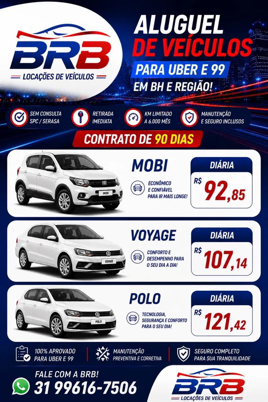 ALUGUEL DE CARRO